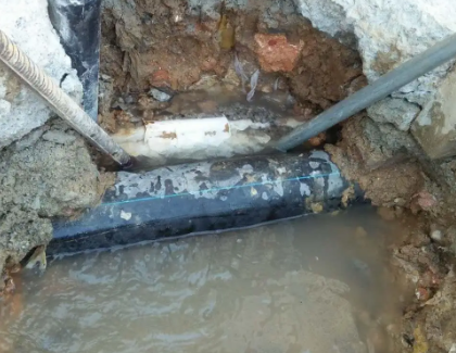 黄岛测漏水之水管漏水